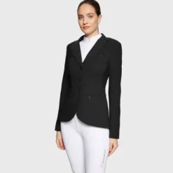 New Veste de concours Victorine Premium FW25 - - Tissu italien extensible Femme La Cavalière En Concours|La Femme En Concours