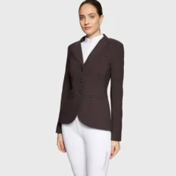 New Veste de concours Victorine Premium FW25 - - Tissu italien extensible Femme La Cavalière En Concours|La Femme En Concours