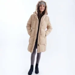 Veste doudoune longue Fanny - Femme Tenue D'Équitation Femme·Parka, Blouson, Doudoune