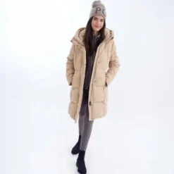 Veste doudoune longue Fanny - Femme Tenue D'Équitation Femme·Parka, Blouson, Doudoune