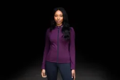 Veste d'équitation Revolve Jacket Black Raven - Femme Tenue D'Équitation Femme·Sweat Shirt, Polaire Et Pull Femme