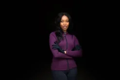 Veste d'équitation Revolve Jacket Black Raven - Femme Tenue D'Équitation Femme·Sweat Shirt, Polaire Et Pull Femme