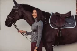 Clearance Veste Explore Jacket Silver Cloud - Femme Tenue D'Équitation Femme·Parka, Blouson, Doudoune