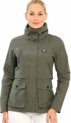 Discount Veste Lonie jacket - Femme Tenue D'Équitation Femme·Parka, Blouson, Doudoune