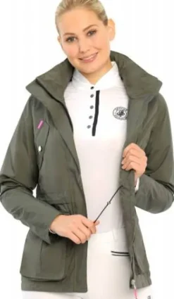 Discount Veste Lonie jacket - Femme Tenue D'Équitation Femme·Parka, Blouson, Doudoune