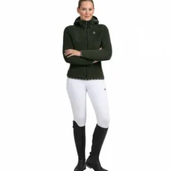 Hot Veste Nellah Teddy Jacket - Femme Tenue D'Équitation Femme·Sweat Shirt, Polaire Et Pull Femme
