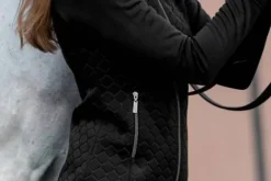 New Veste Next generation Jacket Black - Femme Tenue D'Équitation Femme·Parka, Blouson, Doudoune