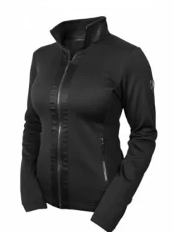 Discount Veste Polaire All Black Glimmer - Femme Tenue D'Équitation Femme·Sweat Shirt, Polaire Et Pull Femme