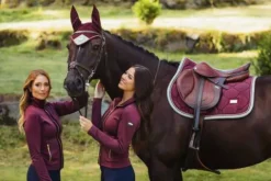Online Veste Polaire - CRYSTAL MERLOT GOLD Femme Tenue D'Équitation Femme·Sweat Shirt, Polaire Et Pull Femme