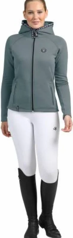 Clearance Veste Polaire Fabiolah Fleece Jacket - Femme Tenue D'Équitation Femme·Sweat Shirt, Polaire Et Pull Femme