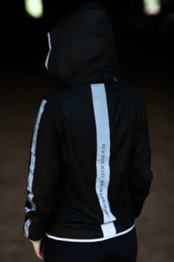 New Veste Reflective Luminous Black  - Femme Tenue D'Équitation Femme·Parka, Blouson, Doudoune