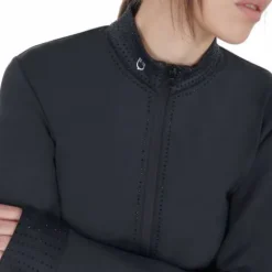 Online Veste zippée à strass - Femme Tenue D'Équitation Femme·Sweat Shirt, Polaire Et Pull Femme