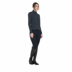 Online Veste zippée à strass - Femme Tenue D'Équitation Femme·Sweat Shirt, Polaire Et Pull Femme