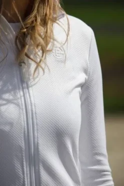 Sale Veste zippée Jersey NICKY ZIP-SHIRT AIR REFLEXX 2023 - Femme Tenue D'Équitation Femme·Sweat Shirt, Polaire Et Pull Femme